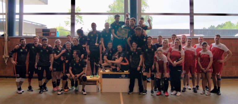 Podium championnat suisse dodgeball mixte 2019