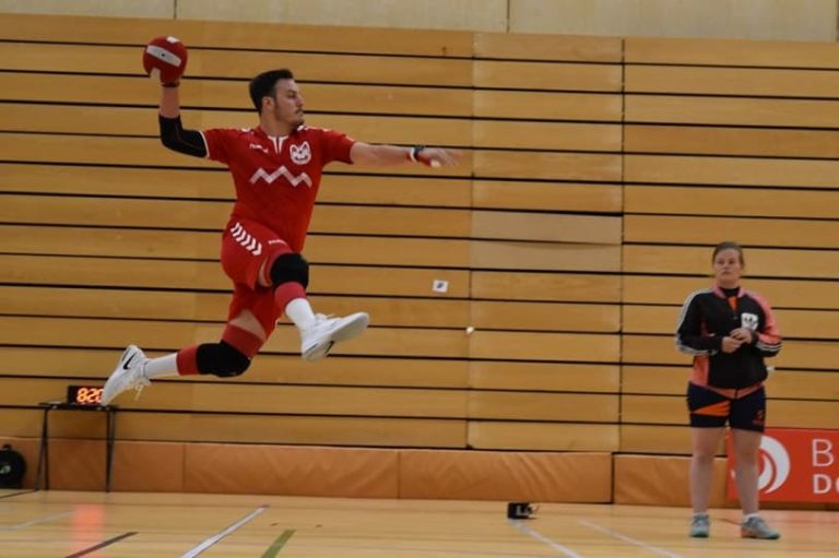 Saut de l'ange au dodgeball suisse